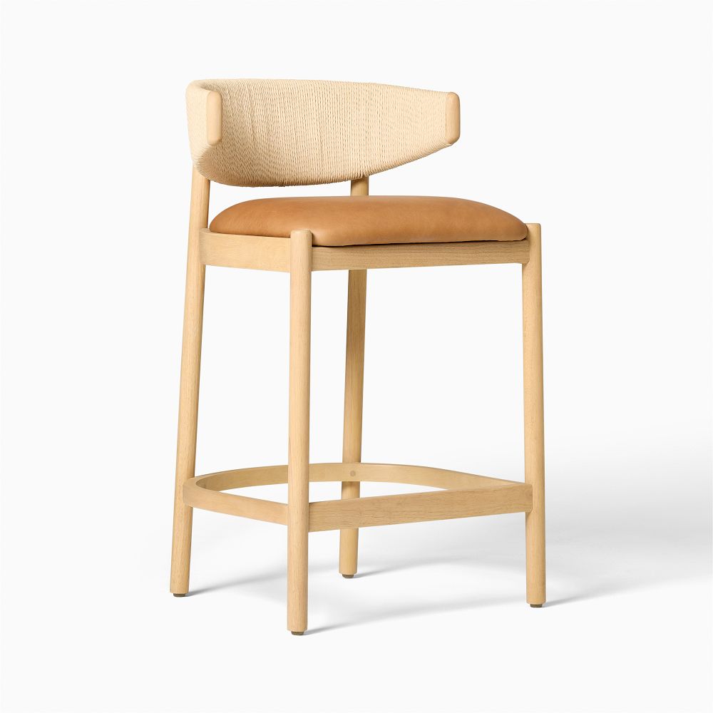 West elm counter bar stools online